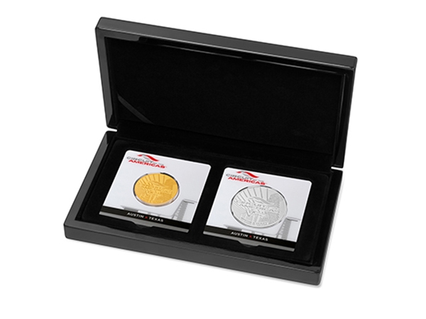 Circuit of the americas silver box