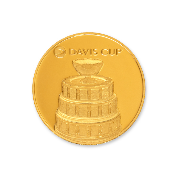 Davis Cup 2019 1/4 oz Gold Coin
