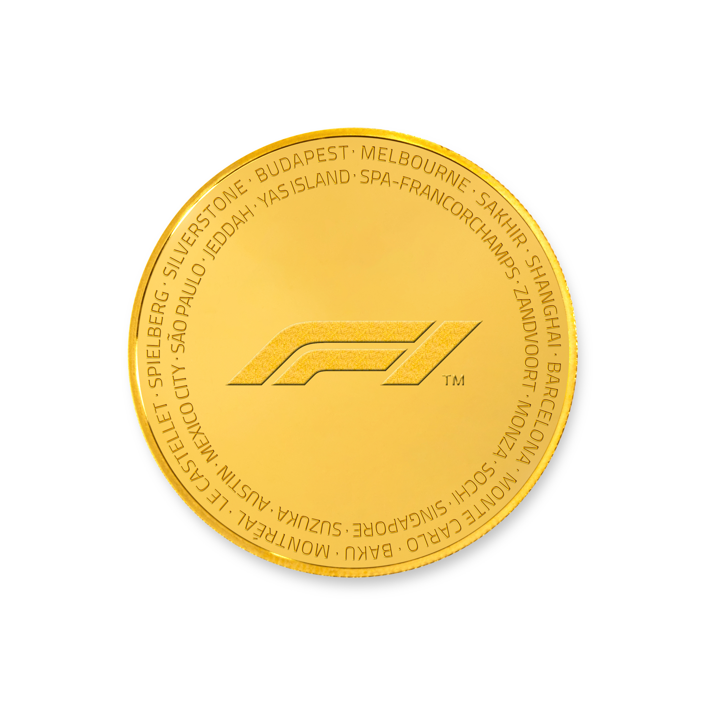 Formula 1® Championship 1/4 oz Gold Coin 2021