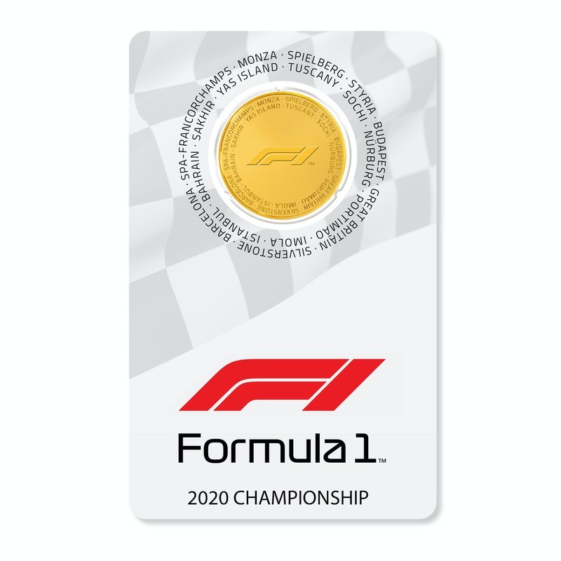 Formula 1® Championship 1/4 oz Gold Coin 2020