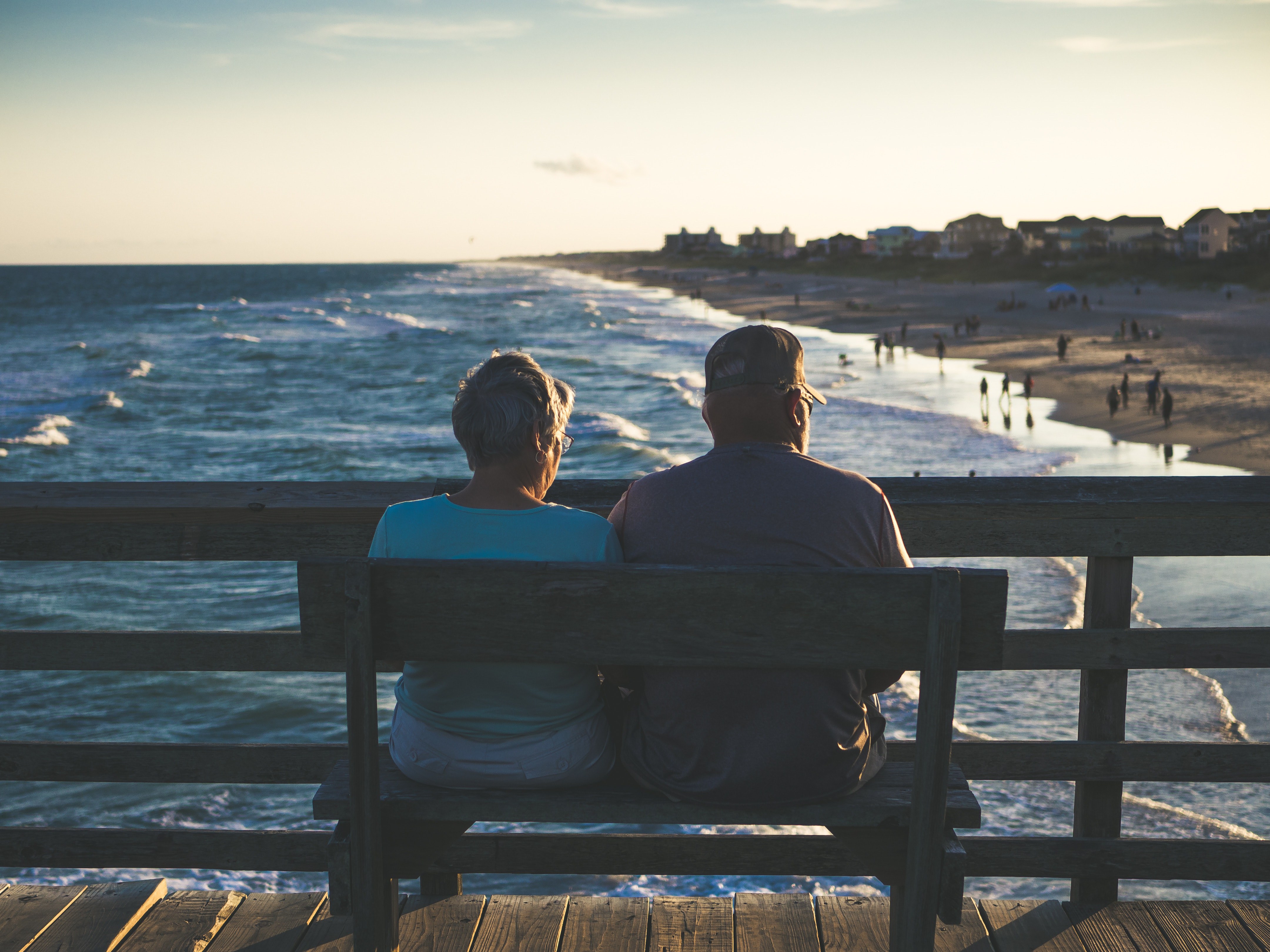 Couple On Bench