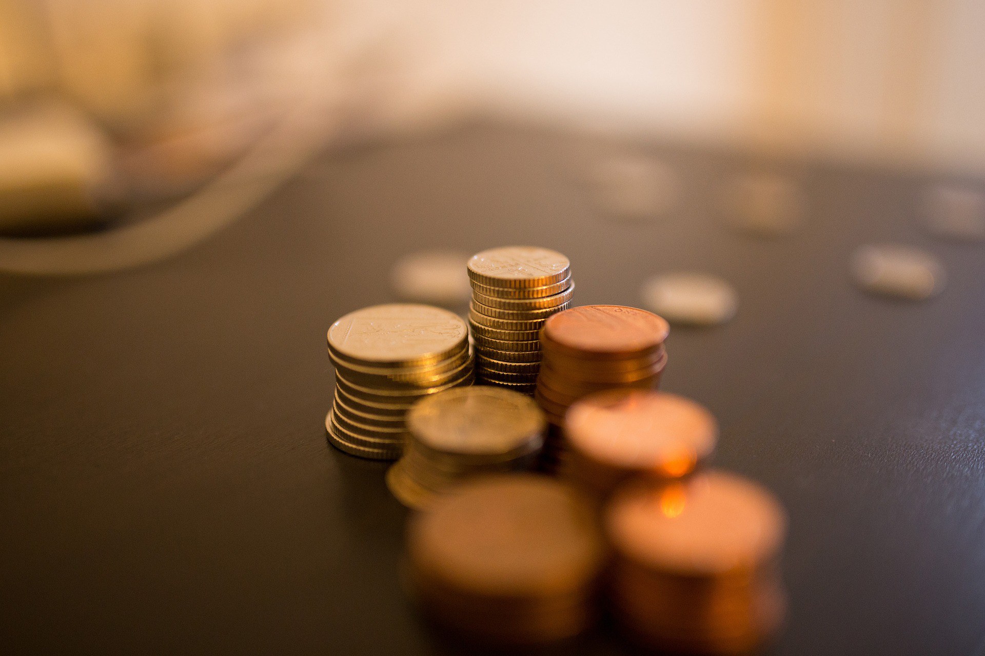 Pennies Stacked