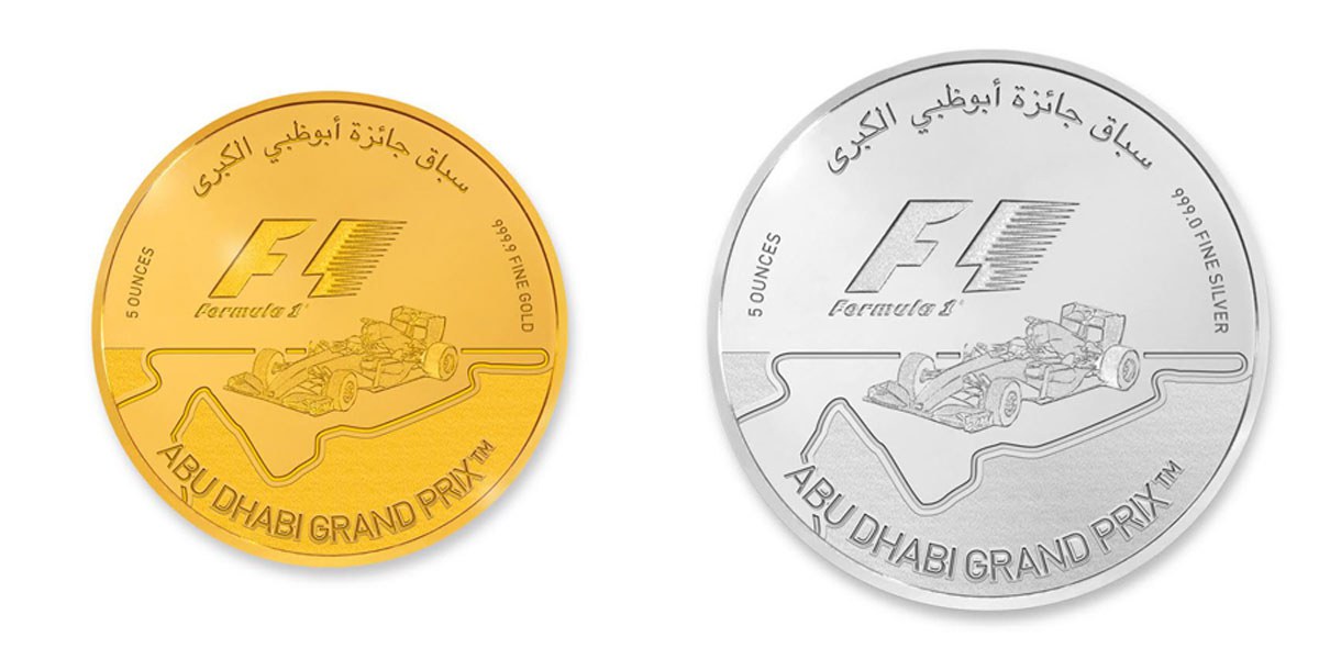5 oz F1® Gold & Silver Coins