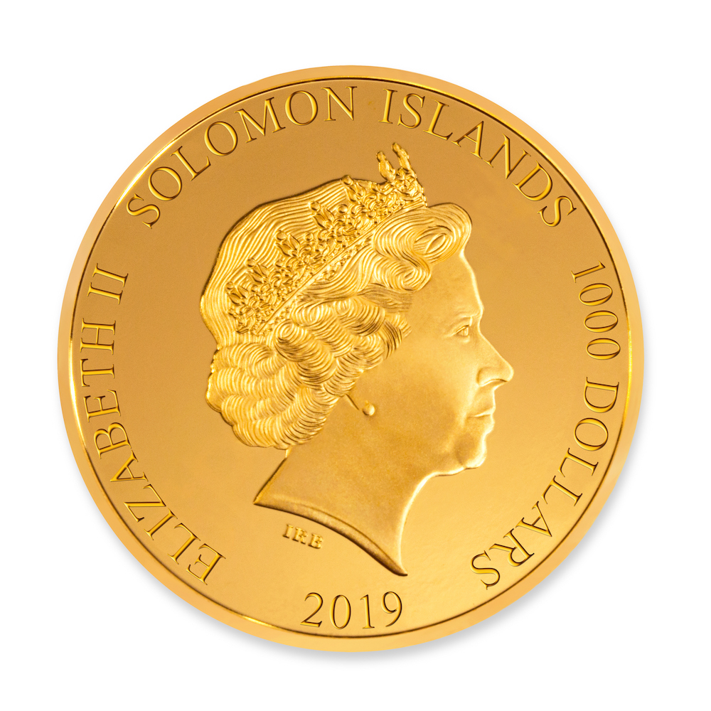 Formula 1<sup>®</sup> 1000 100 oz Gold Coin