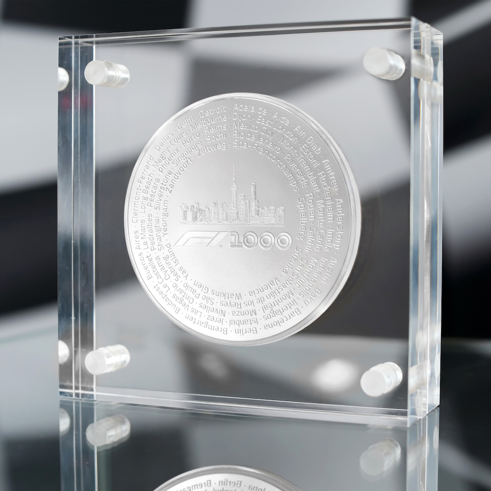 Formula 1® 1000 Kilo Silver Coin
