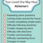 10 Signs your Loved One May have Alzheimer's; www.VeteranAid.org)