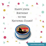Happy 379th birthday to the National Guard; VeteranAid.org