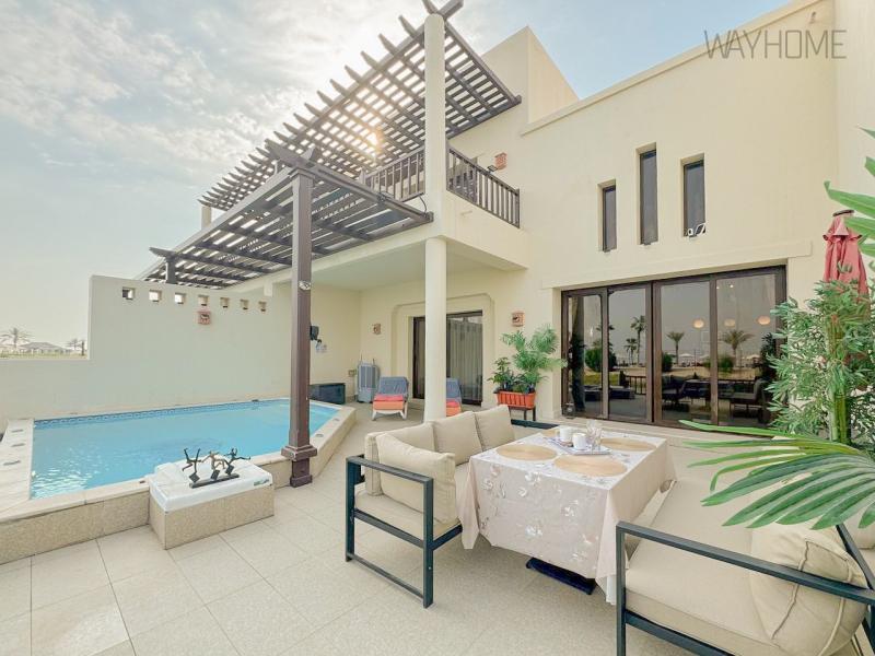 Furnished Villa | 2 Bedrooms in Cove Rotana - Large Image 2