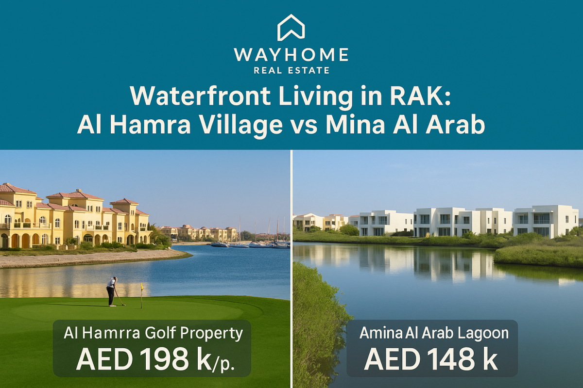 Waterfront Living in RAK: Al Hamra Village vs Mina Al Arab