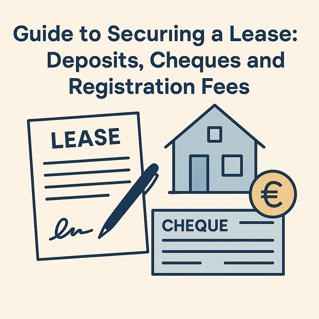 Guide to Securing a Lease in the UAE: Deposits, Cheques, and Registration Fees