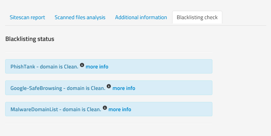 PCRisk Scan Blacklisting Check