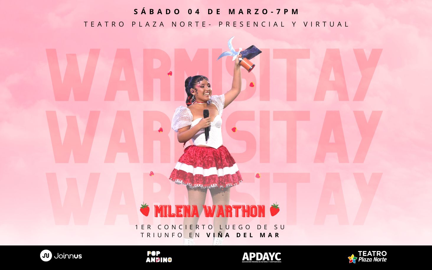 WARMISITAY - MILENA WARTHON  EN CONCIERTO