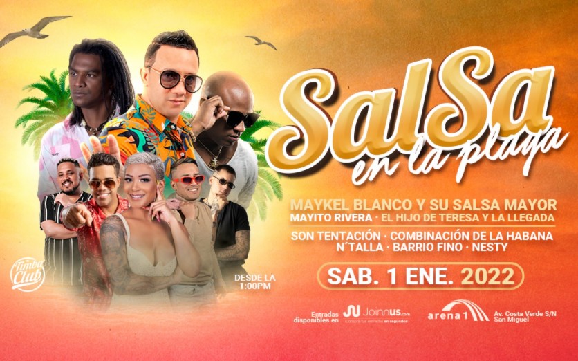 Salsa en la Playa - Maykel Blanco en Concierto