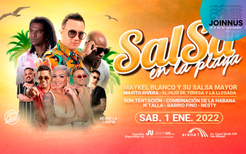Salsa en la Playa - Maykel Blanco en Concierto