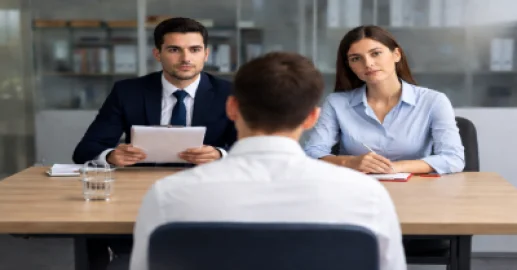 Profesional negociando condiciones salariales en entrevista de trabajo