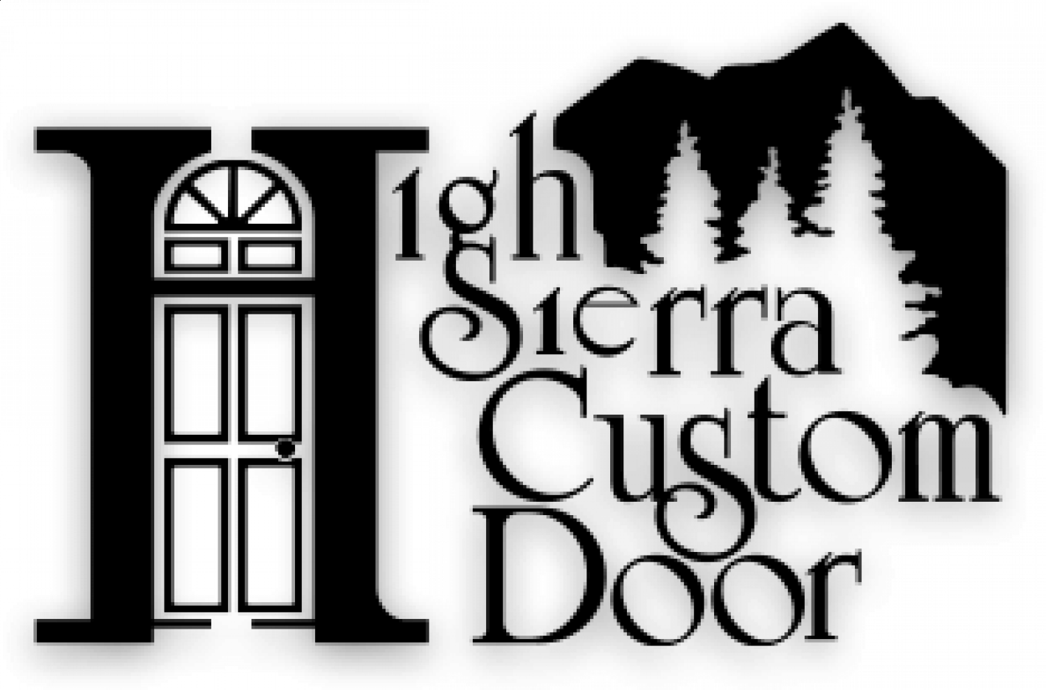 High sierra custom door logo