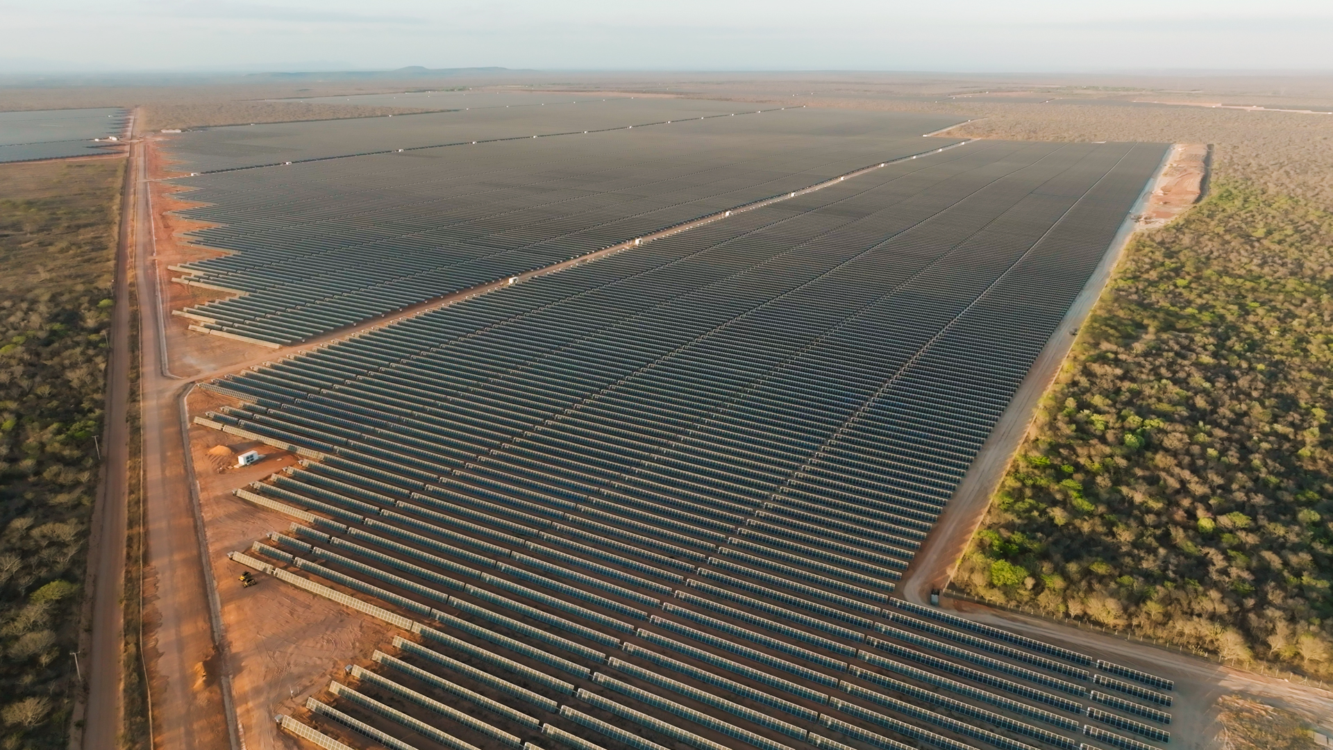 Solar photovoltaic plant
