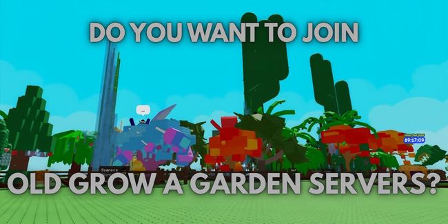 OLD SERVER GROW A GARDEN 