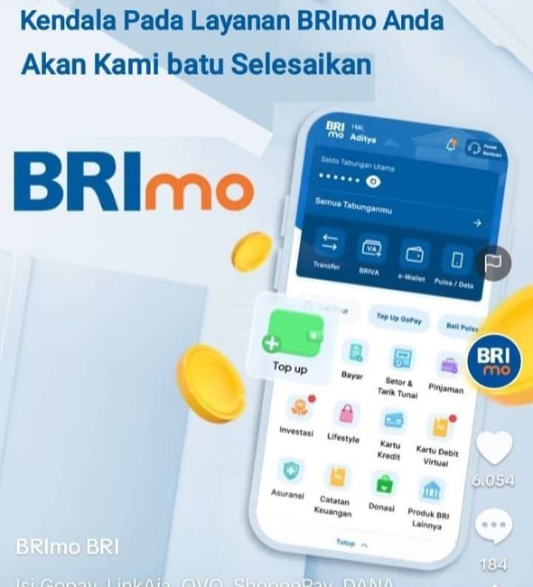 Layanan BRlmo Online 