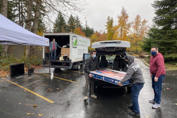 Electronic recycling event