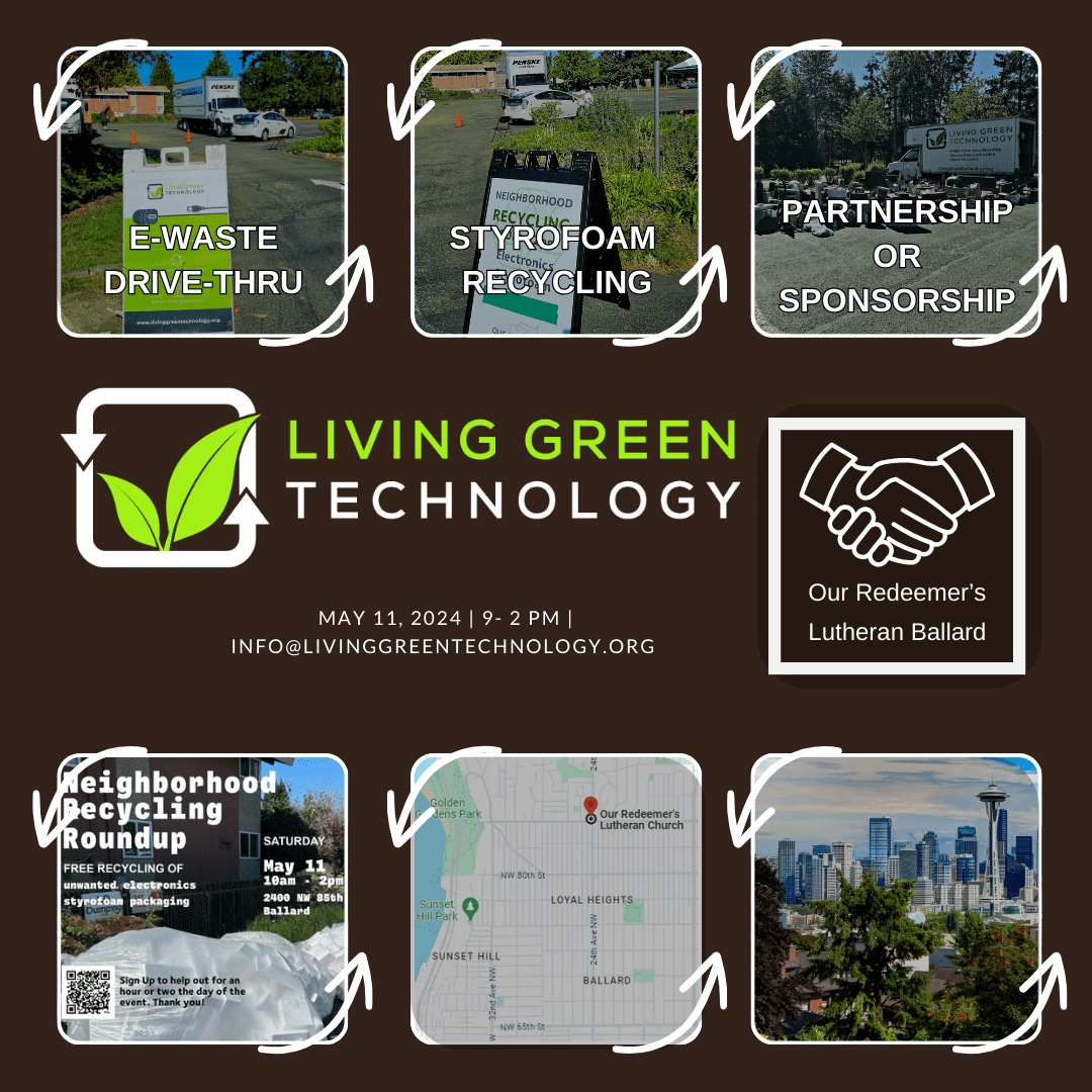 E-waste recycling event