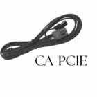 CA-PCIE 6+2 pin power cable for graphics cards – PCIe connector compatible with modern GPUs