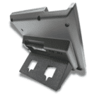 Side angle showing desk mount position