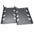 Side view of Fractal Type-B tray with included screws and rubber grommets