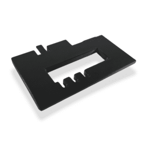 Replacement desk stand for Polycom VVX 350 and VVX 450 IP phones – front view