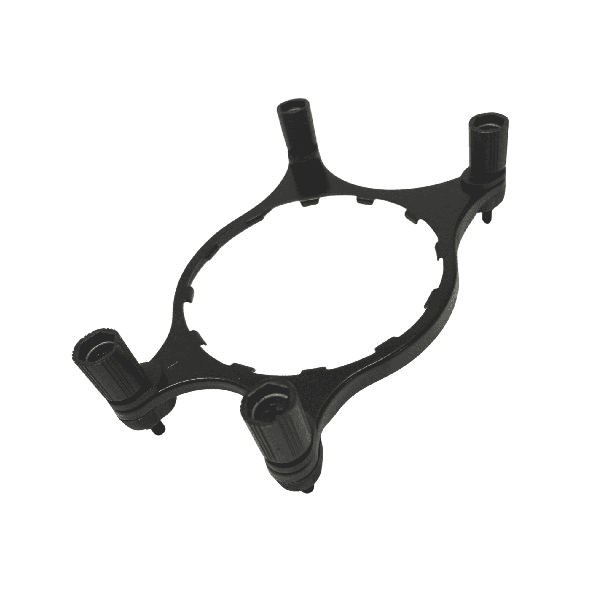 Threadripper TR4 mounting bracket set – bracket and screw kit on white background