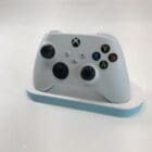 light blue Xbox controller stand