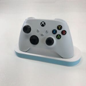 light blue Xbox controller stand