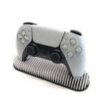 black ps5 controller stand