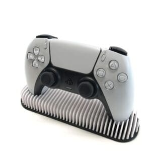 black ps5 controller stand