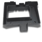 back angle of Yealink T43U stand with mounting holes