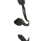 black sleeved 12VHPWR to dual 8-pin cable