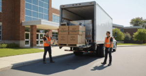 Photo of how a pickup process looks like.