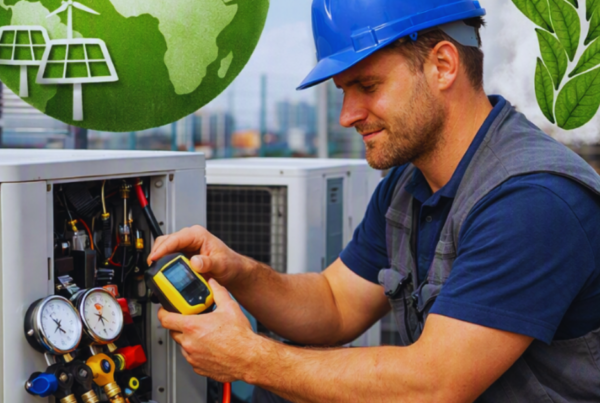 HVAC maintenance carbon footprint