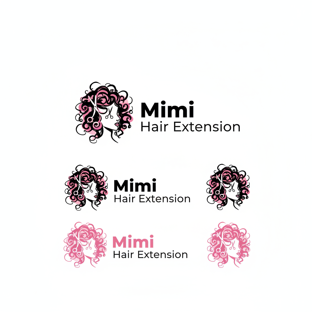 Nail Salon Logo Template #205842 — editable nail salon logo design from LogoMakr