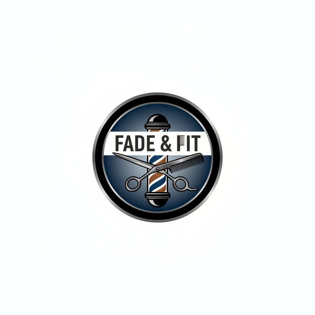 Barber Shop Logo Template #214416 — editable barber shop logo design from LogoMakr
