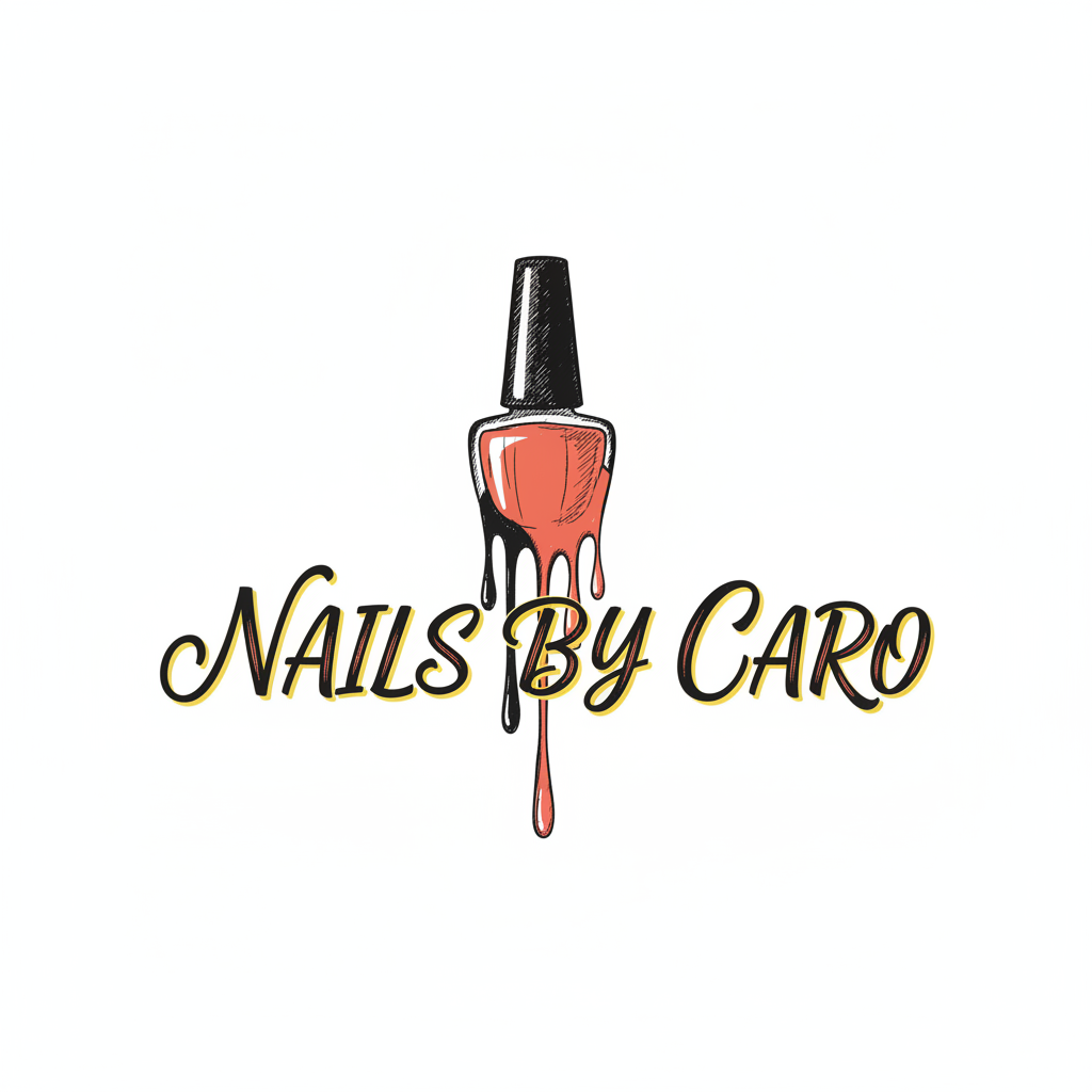 Nail Salon Logo Template #219894 — editable nail salon logo design from LogoMakr