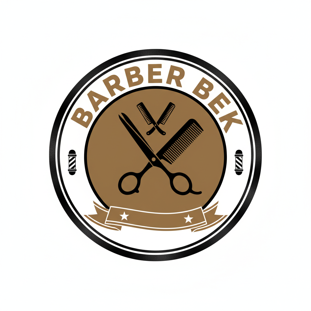Barber Shop Logo Template #222824 — editable barber shop logo design from LogoMakr