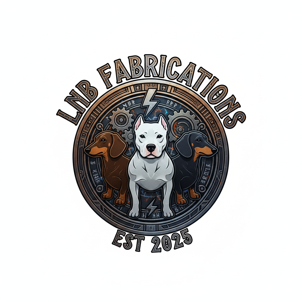 Metal Fabrication Logo Template #246748 — editable metal fabrication logo design from LogoMakr