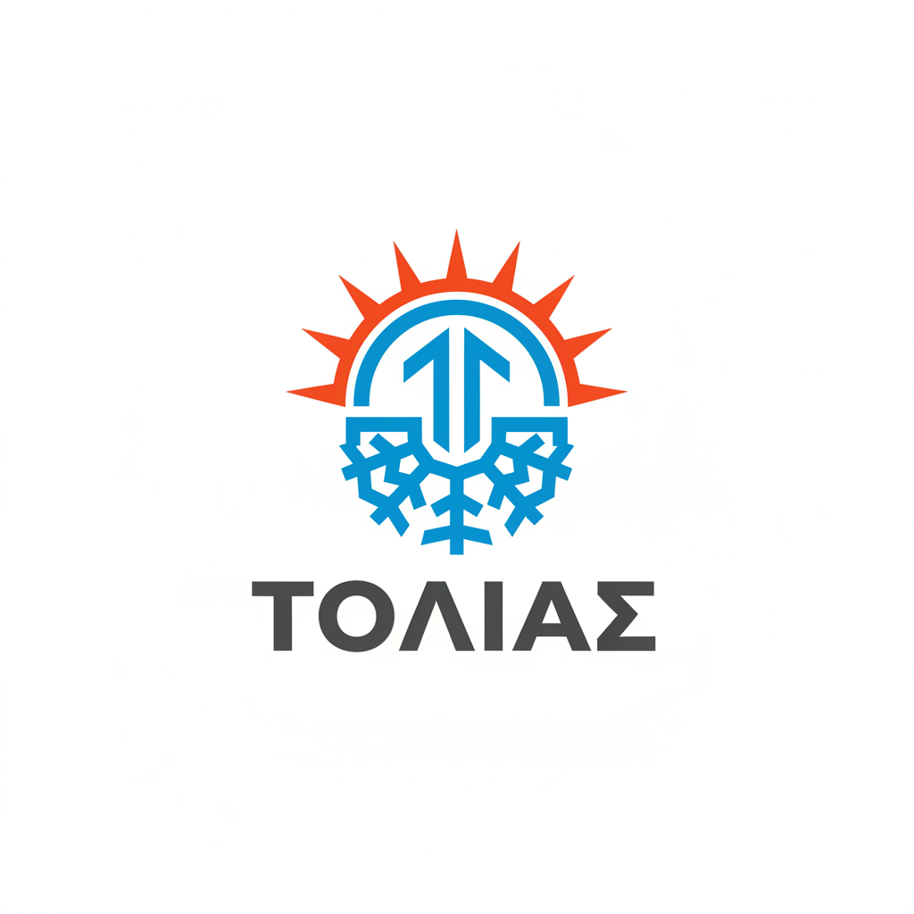 HVAC Logo Template #255835 — editable hvac logo design from LogoMakr