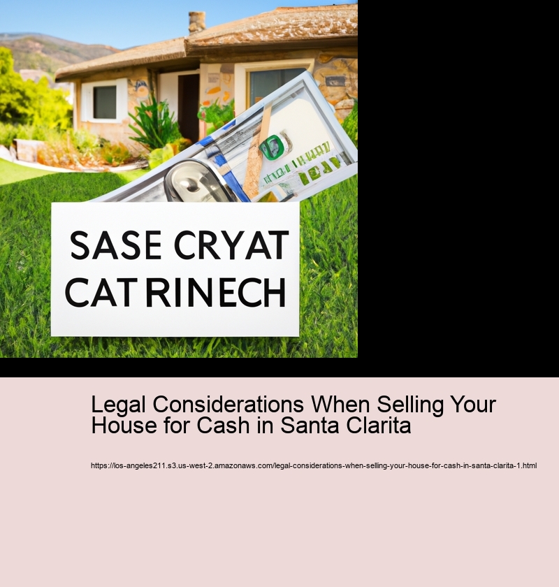 Legal Considerations When Selling Your House Fast in LA 