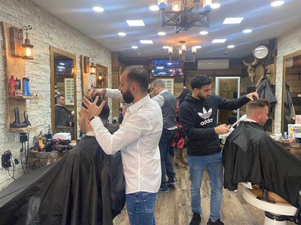Low Skin Fade with Comb Over