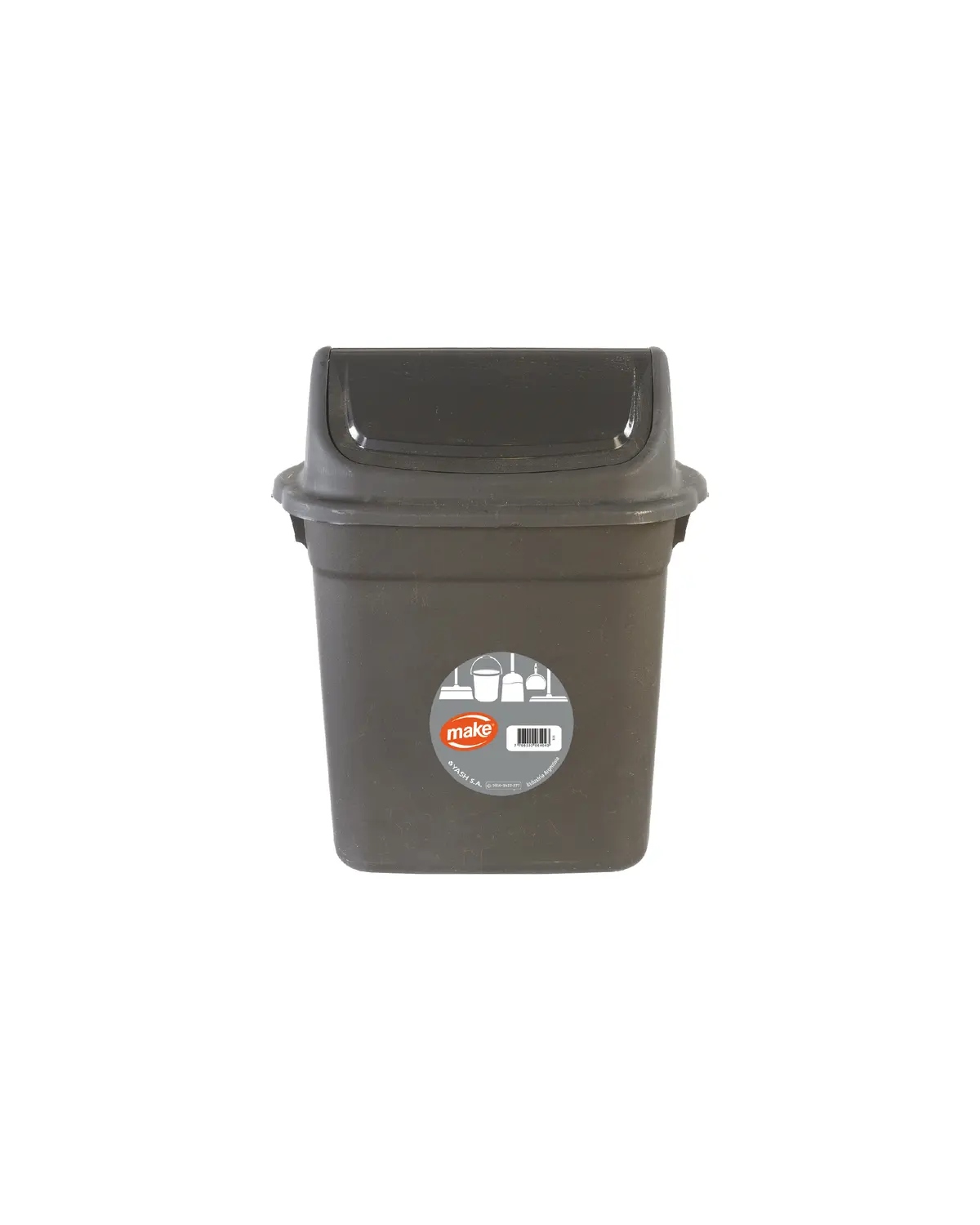 RECIPIENTE CONT CON TAPA BASCULANTE 6 LTS