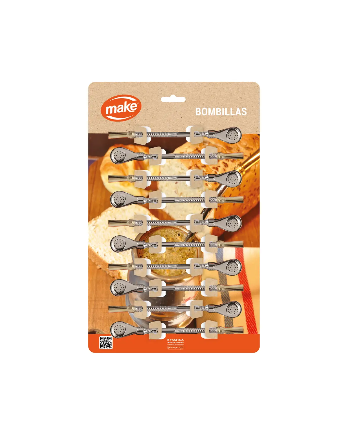 BOMBILLA NIQUELADA MINI CURVA BLISTER X 12