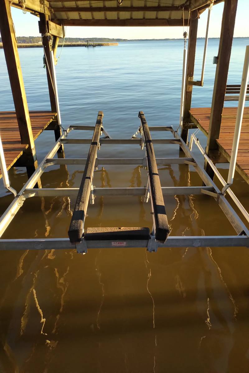 Boat lift / cradle position - Malibu Boats - General Discussion Area