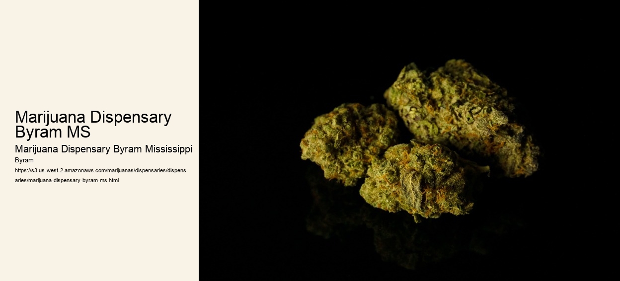 Marijuana Dispensary Byram MS